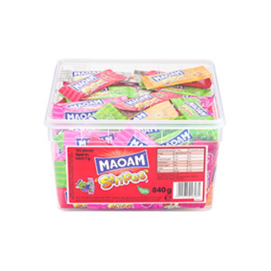 Picture of Haribo Tubs Maoam Stripes 10c x120